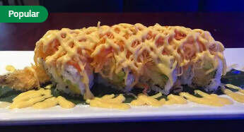Shrimp Volcano Roll