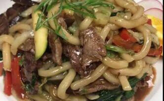 Yaki Udon w. Beef n Veg